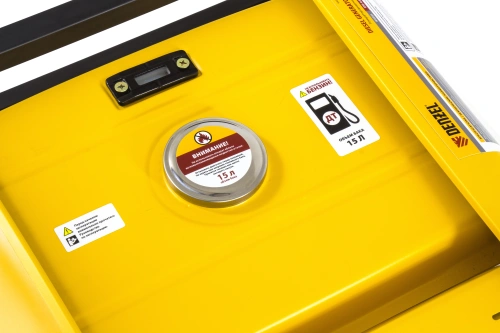 Генератор дизельный DD6300Е, 5.0 кВт, 220 В/50 Гц, 15 л, электростартер Denzel по ценам производителя в Москве с доставкой по всей России