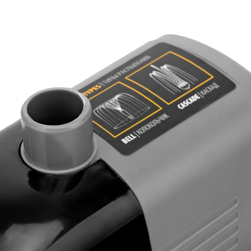 Насос фонтанный FNP18-14, 18 Вт, подъем 1,4 м, 750 л/ч, колокольчик/каскад Denzel по ценам производителя в Москве с доставкой по всей России