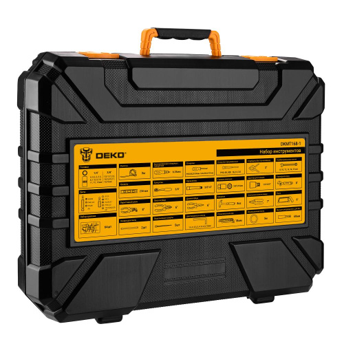 Набор инструментов для дома DEKO DKMT168-1 (168шт.) по ценам производителя в Москве с доставкой по всей России