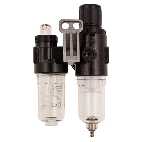 Блок подготовки воздуха регулятор-фильтр-лубрикатор FLR1500, 10 бар, 1500 л/мин, 1/4" Denzel по ценам производителя в Москве с доставкой по всей России