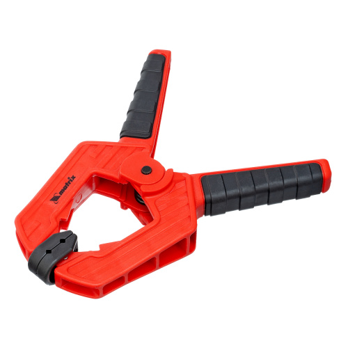 Струбцина клещеобразная 3, усиленная, пластиковый корпус, двухкомпонентные рукоятки, 75 мм Matrix по ценам производителя в Москве с доставкой по всей России