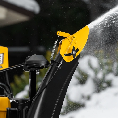 Бензиновая снегоуборочная машина SBM 610S PRO, 212 cc, электростартер, фара, обогрев Denzel по ценам производителя в Москве с доставкой по всей России