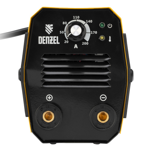 Аппарат инверторный дуговой сварки DS-200 Compact, 200 А, ПВ 70%, диаметр электрода 1.6-5 мм Denzel по ценам производителя в Москве с доставкой по всей России