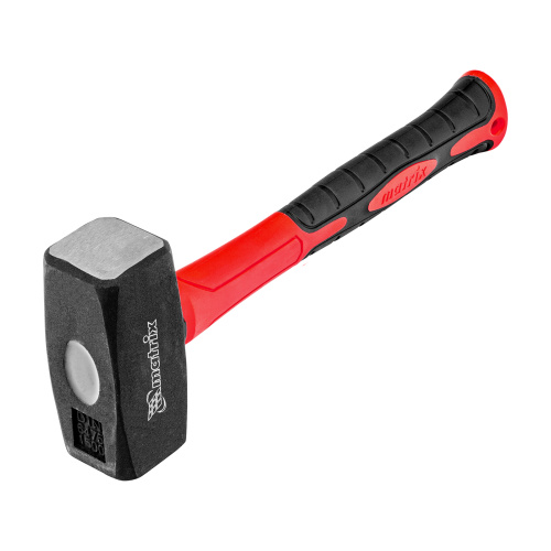 Кувалда optimal, 1500 г, фибергласовая обрезиненная рукоятка Matrix по ценам производителя в Москве с доставкой по всей России