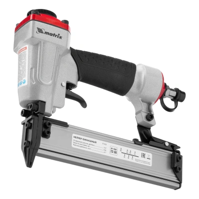 Нейлер финишный, шпилькозабивной пистолет, пневматический, гвоздь 23GA D 0.64 мм  длина 10-30 мм Matrix по ценам производителя в Москве с доставкой по всей России