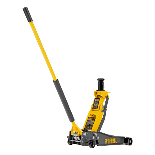 Домкрат гидравлический подкатной, 2/3 т, 98-770 мм, быстрый подъем, низ. подхват, проф, SUV Denzel по ценам производителя в Москве с доставкой по всей России