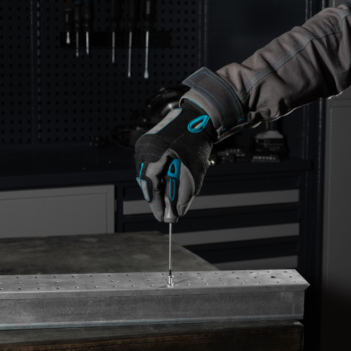 Отвертка PZ0 x 75 мм, S2, трехкомпонентная ручка Gross по ценам производителя в Москве с доставкой по всей России