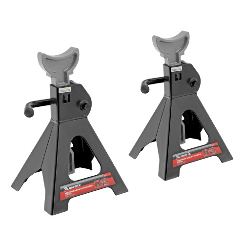 Подставки под машину регулируемые, 3 т, H подъема 295-425 мм, 2 шт Matrix по ценам производителя в Москве с доставкой по всей России