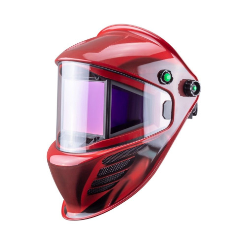 Маска сварщика КОРУНД МЕГА "красная" (ф-р MEGA LED) в коробке по ценам производителя в Москве с доставкой по всей России