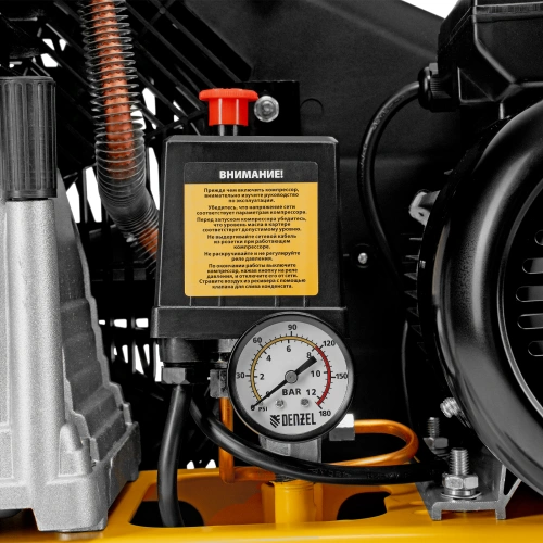 Компрессор воздушный рем. привод BCI 2100/50, 2,1 кВт, 50 литров, 400 л/мин Denzel по ценам производителя в Москве с доставкой по всей России