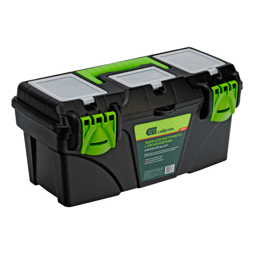 Ящик для инструментов 16”, с органайзерами Сибртех по ценам производителя в Москве с доставкой по всей России