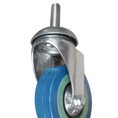 Аппаратная колесная опора с протектором на шинке SCtg 93 PVC по ценам производителя в Москве с доставкой по всей России