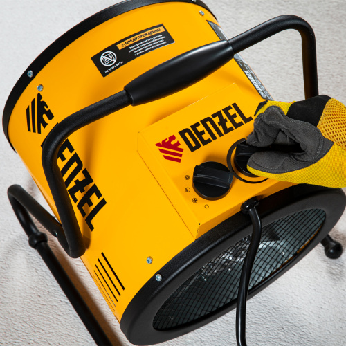 Тепловая пушка SFH-9000, 400 В, 850 м3/ч, вентилятор 3 режима, 6000/9000 Вт Denzel по ценам производителя в Москве с доставкой по всей России