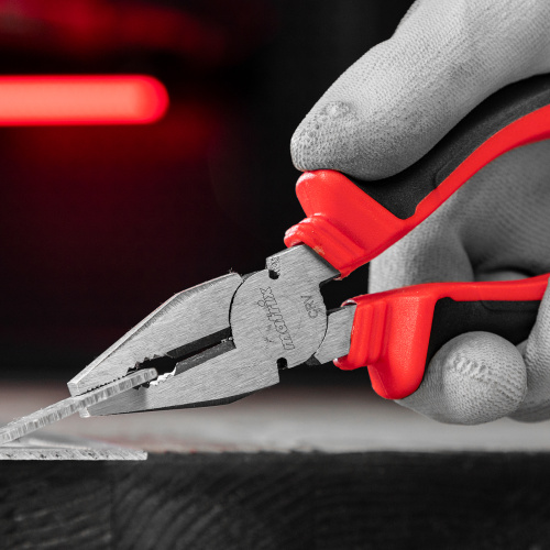 Плоскогубцы комбинированные, 160 мм, хром-ванадий, двухкомпонентные рукоятки Matrix по ценам производителя в Москве с доставкой по всей России