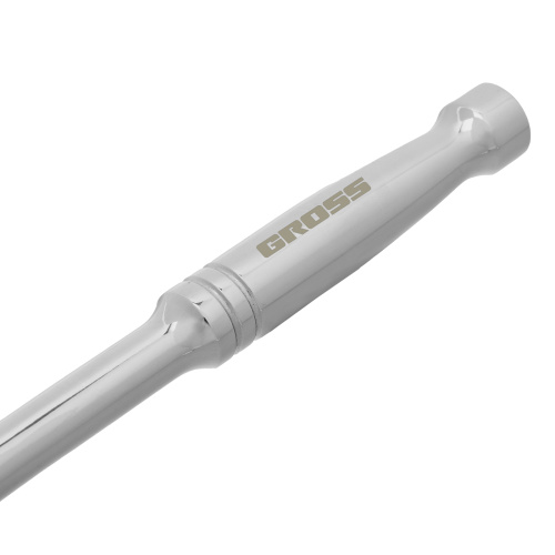 Ключ-трещотка 1/2", CrV, 120 зубьев, цельнометаллический, хром Gross по ценам производителя в Москве с доставкой по всей России