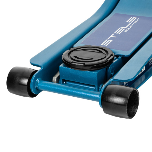 Домкрат гидравлический подкатной 3 т, быстрый подъем, Low profile quick lift, 75-505 мм, профессиональный STELS по ценам производителя в Москве с доставкой по всей России