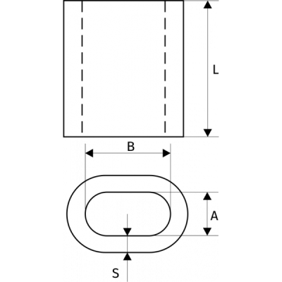 Втулка алюминиевая DIN 3093, D = 40 мм по ценам производителя в Москве с доставкой по всей России