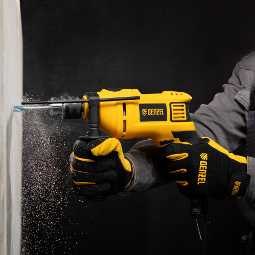 Дрель ударная ID-750, 750 Вт, 0-3000 об/мин, 48000 уд/мин Denzel по ценам производителя в Москве с доставкой по всей России