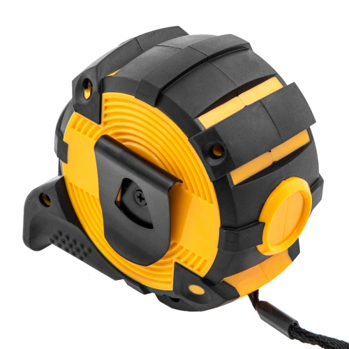 Рулетка 8м х 32мм, автоматич. фиксац., нейлон. покрытие, магнит. зацеп, двухстор. разметка Denzel по ценам производителя в Москве с доставкой по всей России