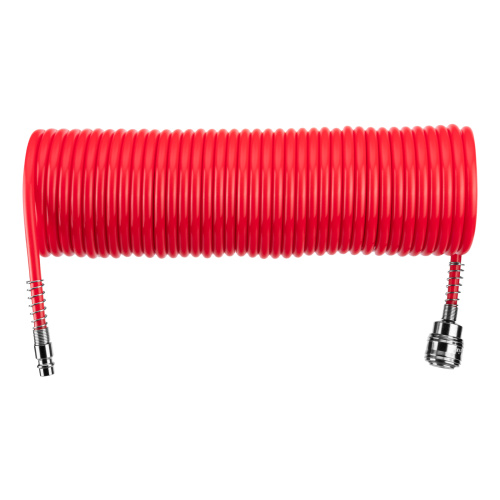 Шланг спиральный воздушный, 10 м, с быстросъемными соединениями Matrix по ценам производителя в Москве с доставкой по всей России