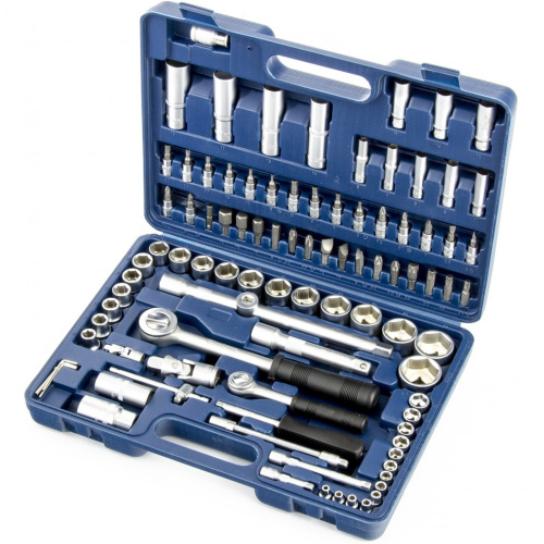 Набор инструментов, 1/2, 1/4, 94 предмета Сибртех по ценам производителя в Москве с доставкой по всей России