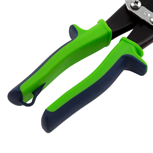 Ножницы по металлу, удлиненные, 285 мм, пряморежущие, двухкомпонентные обрезиненные рукоятки Сибртех по ценам производителя в Москве с доставкой по всей России