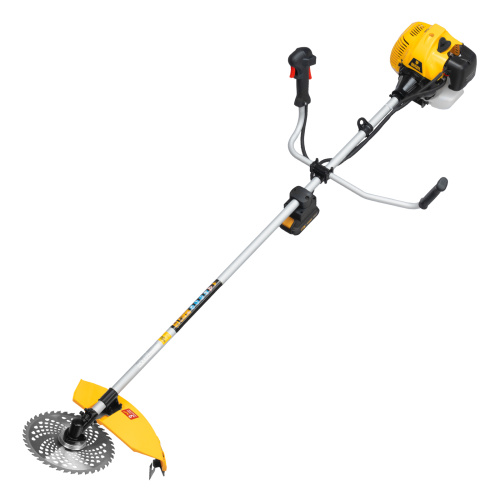 Триммер бензиновый DT-52E, 52 см3, неразъемная штанга, электростартер, состоит из 2 частей Denzel по ценам производителя в Москве с доставкой по всей России