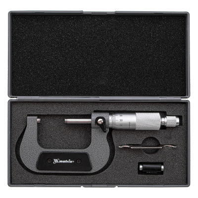 Микрометр механический,25-50 мм Matrix по ценам производителя в Москве с доставкой по всей России