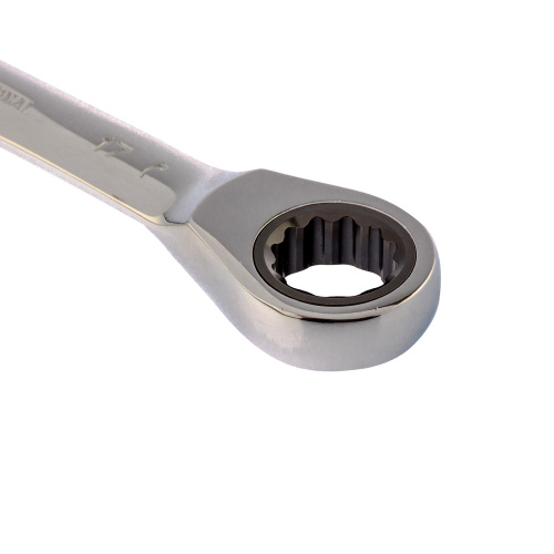 Ключ накидной трещоточный, 14 x 17 мм, CrV, зеркальный хром Matrix по ценам производителя в Москве с доставкой по всей России