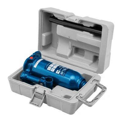 Домкрат гидравлический бутылочный, 6 т, h подъема 207-404 мм, в пластиковом кейсе Stels купить в Москве с доставкой по всей России | ProtosMarket.ru