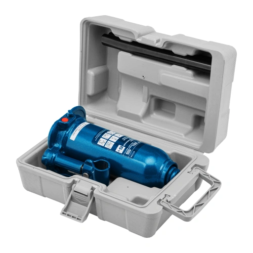 Домкрат гидравлический бутылочный, 6 т, h подъема 207-404 мм, в пластиковом кейсе Stels по ценам производителя в Москве с доставкой по всей России