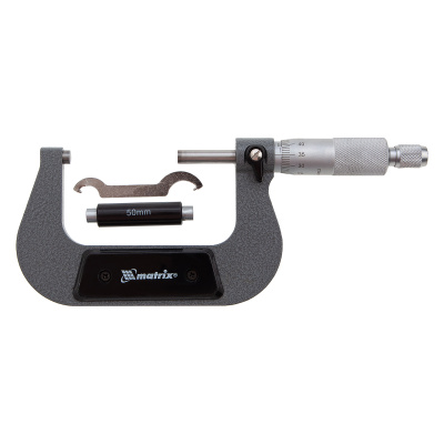 Микрометр механический,50-75 мм Matrix по ценам производителя в Москве с доставкой по всей России