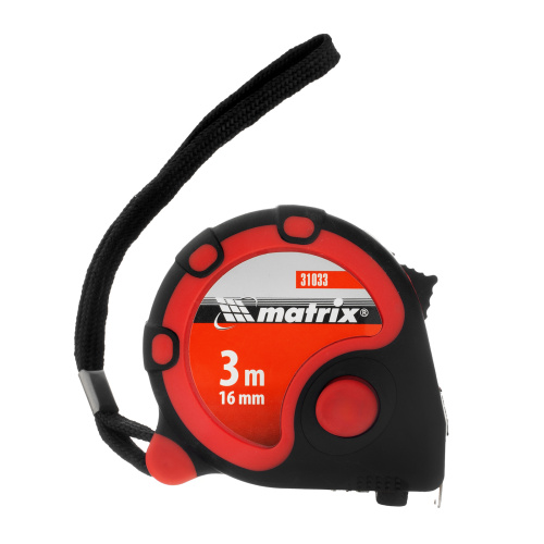 Рулетка Status 3 fixations,3 м х 16 мм,двухкомпонентный корпус,3 фиксации ленты Matrix по ценам производителя в Москве с доставкой по всей России