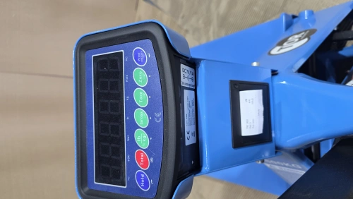 Тележка гидравлическая с весами и принтером неповоротный дисплей 2500 кг 1150 мм полиуретановые колеса TOR WH-25ES по ценам производителя в Москве с доставкой по всей России