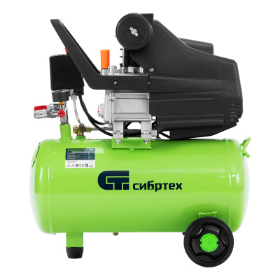 Компрессор с набором КК-1500/24 ПЛЮС, 1.5 кВт, 198 л/мин, 24 л, прямой привод, масляный Сибртех по ценам производителя в Москве с доставкой по всей России