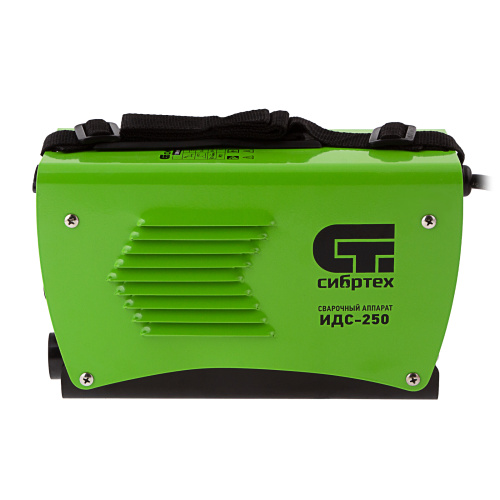Аппарат инверторный дуговой сварки ИДС-250, 250 А, ПВ 80%, диаметр электрода 1.6-5 мм Сибртех по ценам производителя в Москве с доставкой по всей России