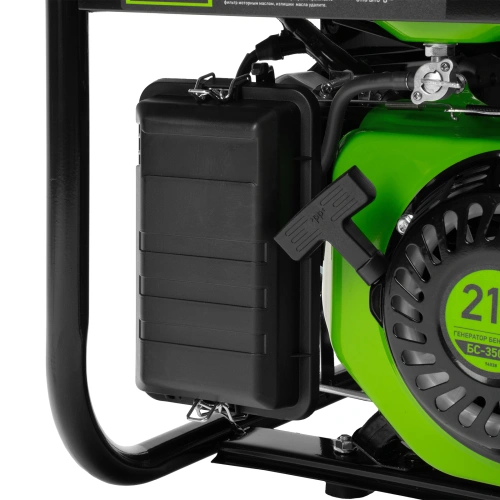 Генератор бензиновый БС-3500Э, 3.2 кВт, 230В, 4-х тактный, 15 л, электростартер Сибртех по ценам производителя в Москве с доставкой по всей России
