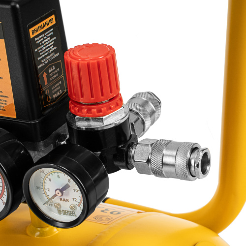 Компрессор воздушный прям. привод DCV1800/50, 1,8 кВт, 50 литров, 320 л/мин Denzel по ценам производителя в Москве с доставкой по всей России