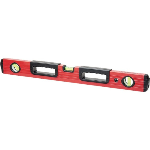 Уровень алюминиевый, 1500 мм, фрезерованный, 3 глазка, две эргономичные ручки Matrix по ценам производителя в Москве с доставкой по всей России