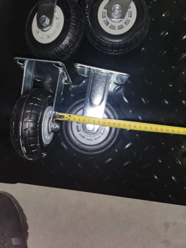 Тележка платформенная 950 кг TOR PH950 (1100х650) со складной ручкой (резиновые колеса 150 мм) по ценам производителя в Москве с доставкой по всей России