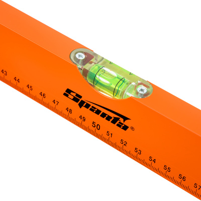 Уровень алюминиевый, 1000 мм, 3 глазка, желтый, линейка Sparta по ценам производителя в Москве с доставкой по всей России