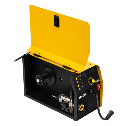 Аппарат инвертор. полуавтомат. cварки IMIG-200, 200 А, ПВ 60%, катушка 5 кг Denzel по ценам производителя в Москве с доставкой по всей России
