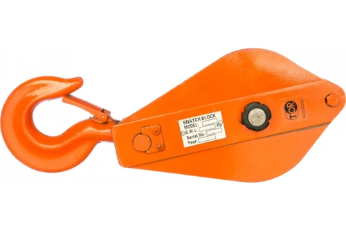 Блок монтажный двухрольный с крюком TOR 1 т (S) по ценам производителя в Москве с доставкой по всей России