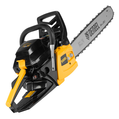 Пила цепная бензиновая DGS-5820, шина 50 см, 58 см3, 4.1 л.с, шаг 0.325, паз 1.5 мм, 76 звеньев Denzel по ценам производителя в Москве с доставкой по всей России