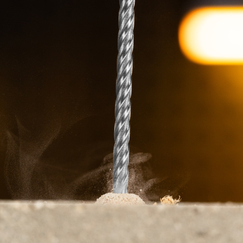 Бур по бетону, цельная крестовая пластина, 6x215 мм, SDS PLUS Denzel по ценам производителя в Москве с доставкой по всей России