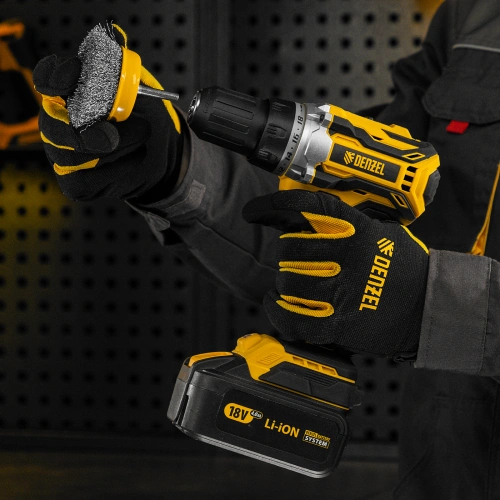 Щетка для дрели, 75 мм, Чашка, со шпилькой, нержавеющая витая проволока Denzel по ценам производителя в Москве с доставкой по всей России