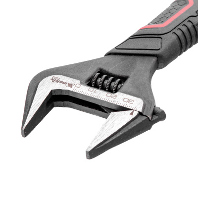 Ключ разводной, тонкие губки, фосфатированный, двухкомпонентная рукоятка, 250 мм, PRO Matrix по ценам производителя в Москве с доставкой по всей России