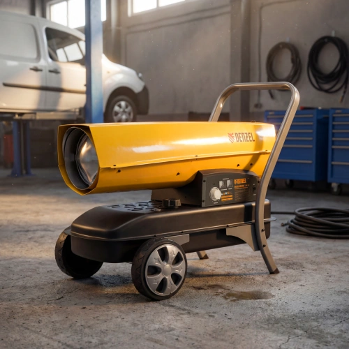 Дизельная тепловая пушка DHG-45i, 45 кВт, 1000 м3/ч, прямой нагрев, электронный термостат Denzel по ценам производителя в Москве с доставкой по всей России