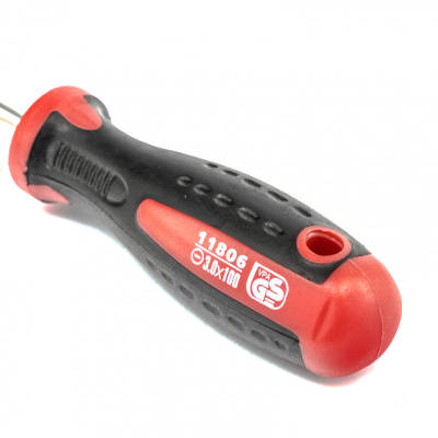 Отвертка Profi, SL3 х 100 мм, S2, двухкомпонентная рукоятка Matrix по ценам производителя в Москве с доставкой по всей России