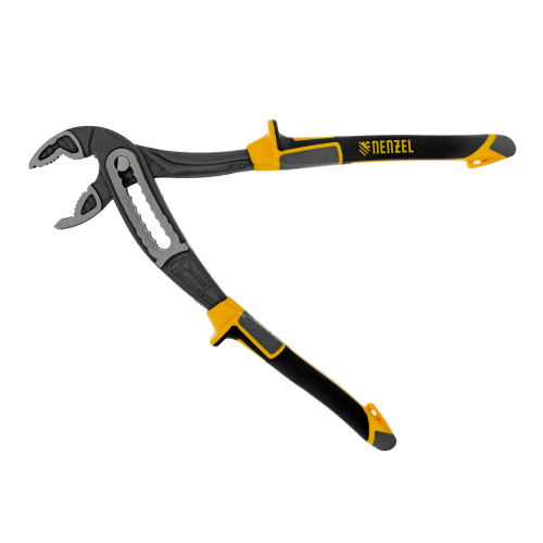 Клещи переставные, трехкомпонентные рукоятки 240 мм Denzel по ценам производителя в Москве с доставкой по всей России
